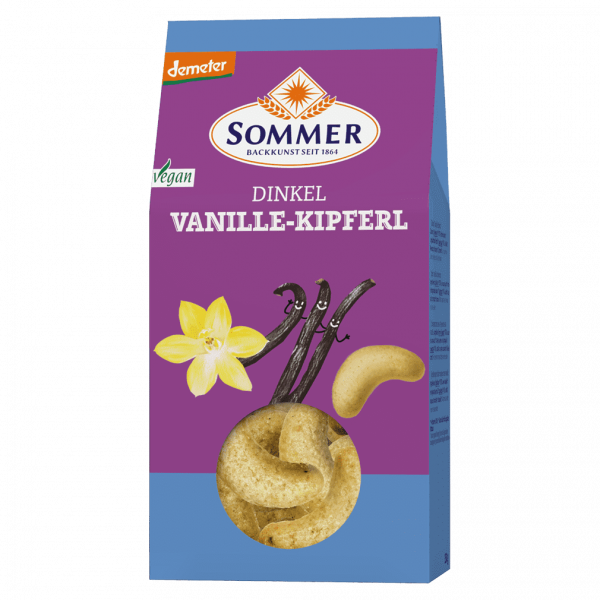 Dinkel Vanille-Kipferl Demeter