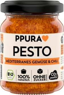 Pesto mediterranes Gemüse + Chili