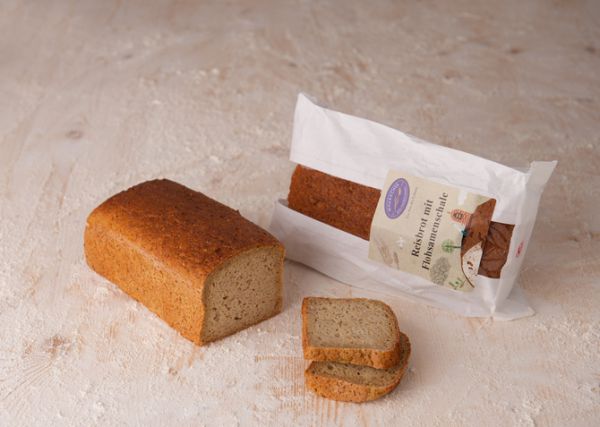 Reisbrot mit Flohsamen - glutenfrei