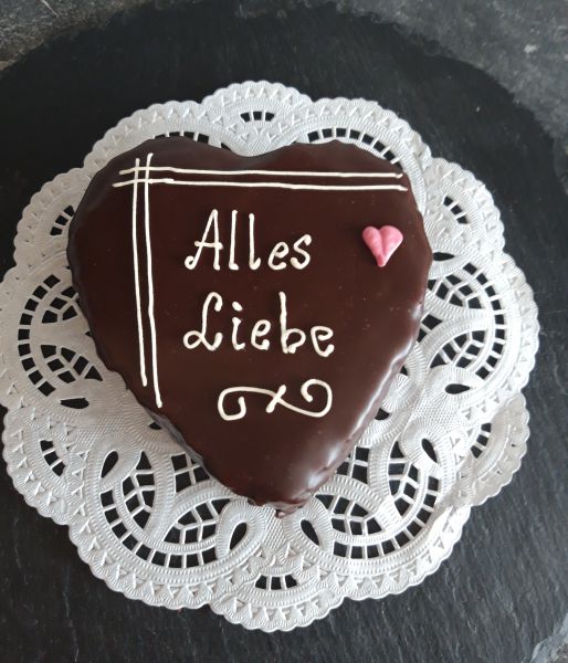 Sacher-Herz zum Muttertag Bio