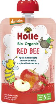 Red Bee Demeter - Apfel mit Erdbeere, ab dem 8. Monat