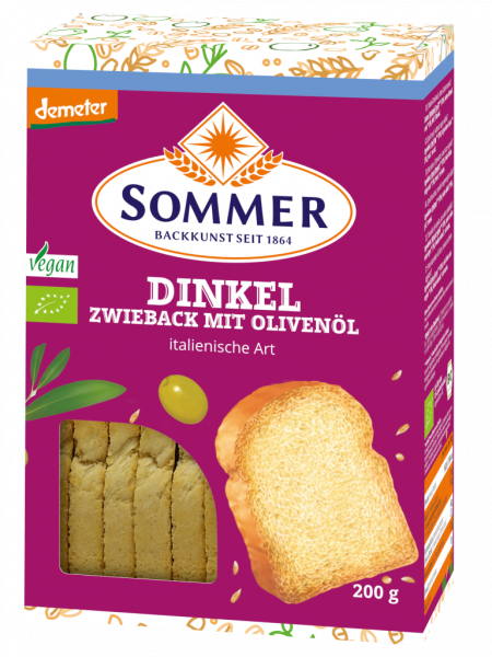 Dinkel Zwieback ital. Art Demeter