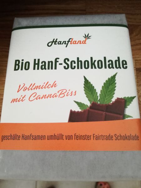 Hanf-Schokolade Vollmilch