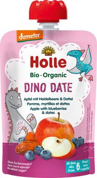 Dino Date Demeter - Apfel mit Heidelbeere & Dattel