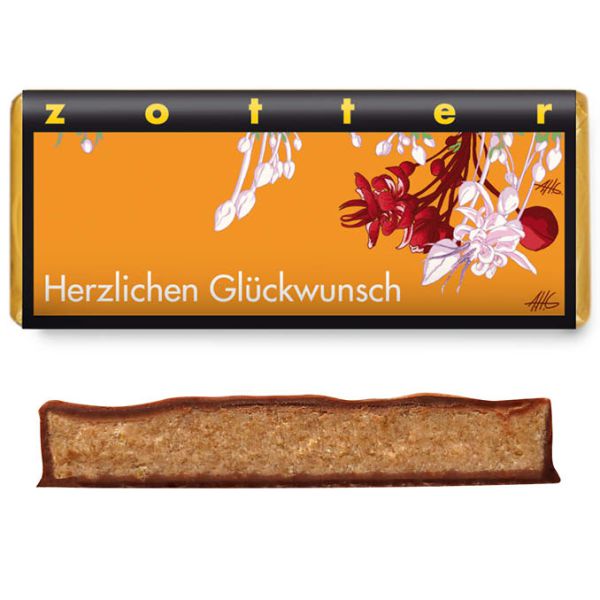 Herzlichen Glückwunsch - Tausend Blätternougat