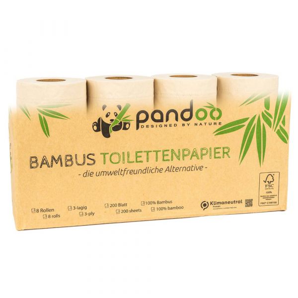 Bambus-Toilettenpapier