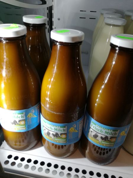 Kuhmilch pasteurisiert