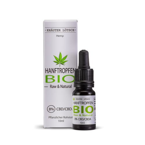 Bio Hanftropfen 8% CBD/CBDA