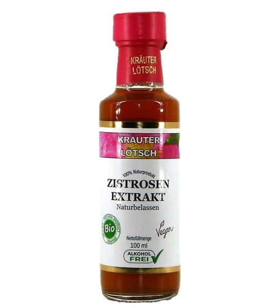 Zistrosen Extrakt natur, ohne Alkohol - die Wunderpflanze