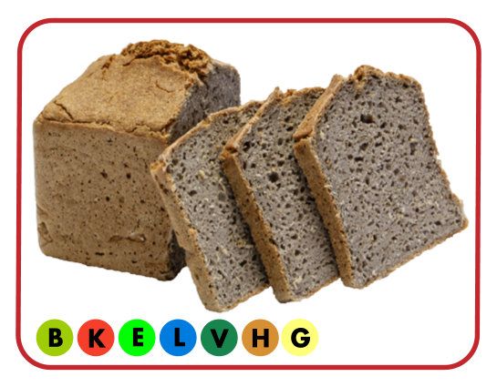 Buchweizen-Keimbrot (glutenfrei)