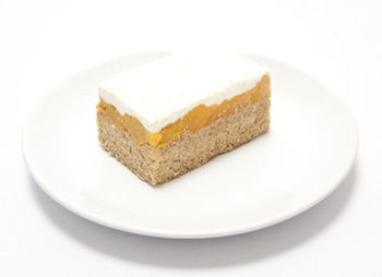 Topfen-Pfirsich-Schnitte