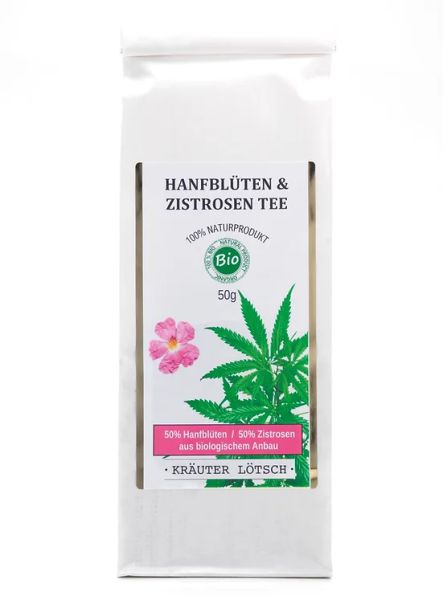 Hanfblüten & Zistrosen Tee 50/50