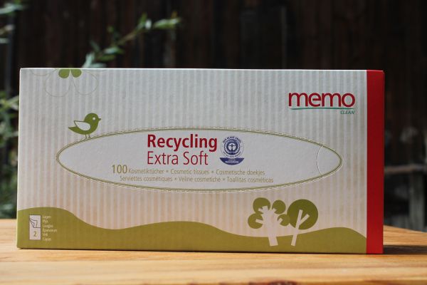 Kosmetiktücher Recycling Extra Soft