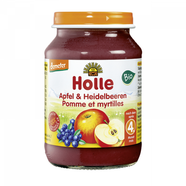 Apfel & Heidelbeere Demeter, ab dem 5. Monat