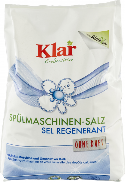 Klar Spülmaschinensalz