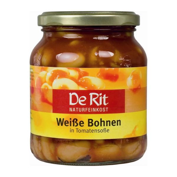 Weiße Bohnen in Tomatensoße