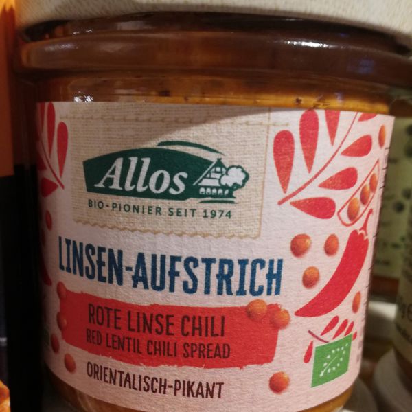 Linsen-Aufstrich, Rote Linse, Chili