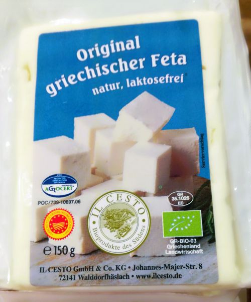 Griechischer Feta Natur, Laktosefrei