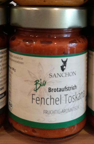 Brotaufstrich Fenchel Toskana Bio