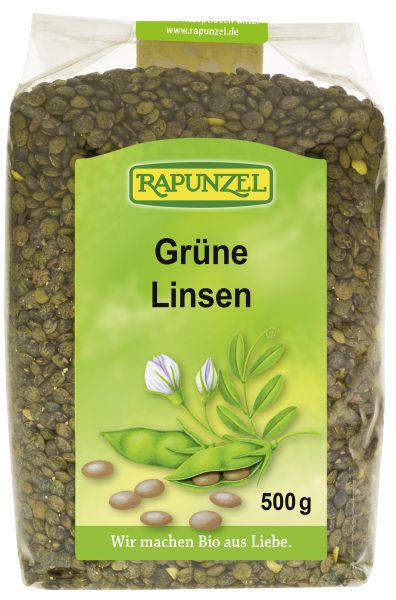 Linsen grün