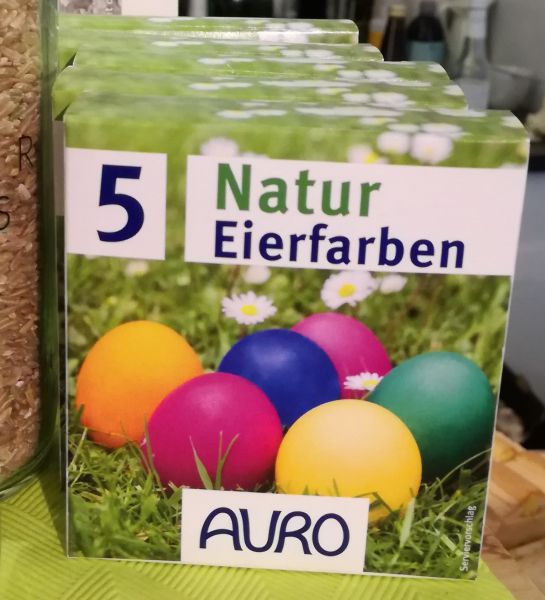 Natur Eierfarben