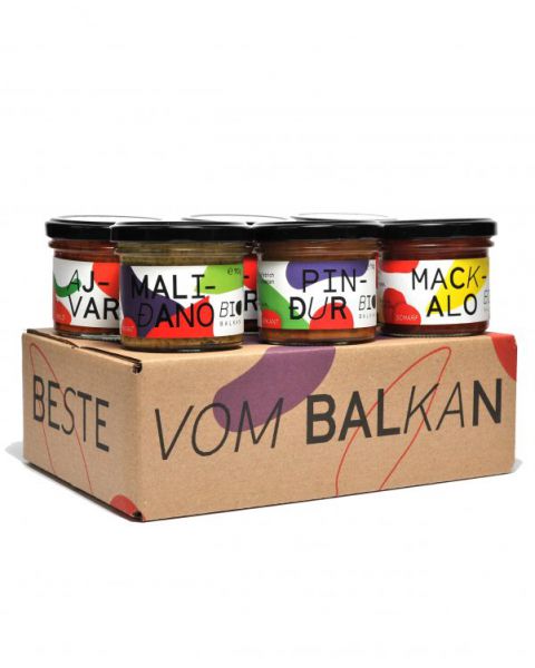 Balkan Sixpack Aufstriche