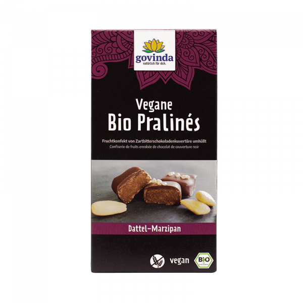 Vegane Bio Pralinés Dattel-Marzipan