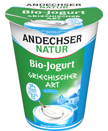 Naturjoghurt griechischer Art 0,2% Fett Bio