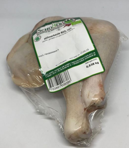 Hühnerkeulen (22,15 €/kg)