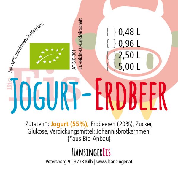Joghurt-Erdbeer-Eis