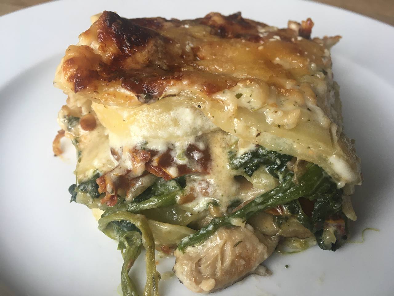 SpinatLasagne