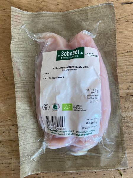 Hühnerfilets (52,55 €/kg)