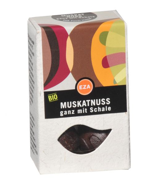 Muskatnuss mit Schale