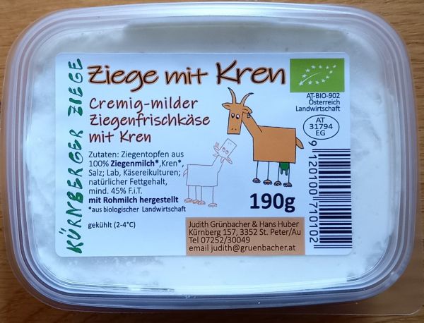 Ziegentopfen - mit Kren