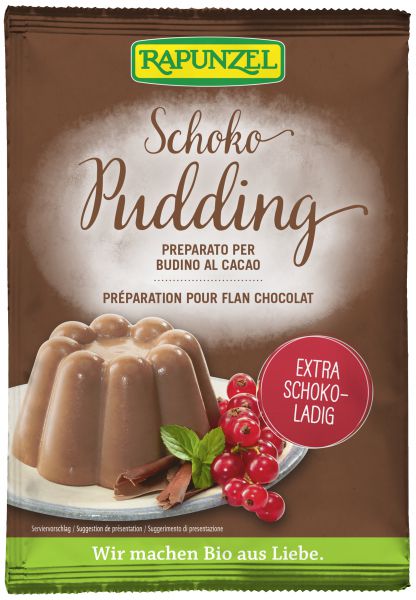 Pudding-Pulver Schokolade