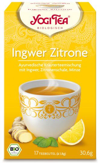 Ingwer Zitrone Tee (17 Btl)