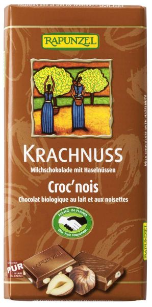 Krachnuss Vollmilch Schokolade