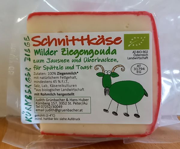 Ziegenkäse - Schnittkäse € 28,20/kg