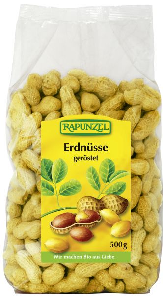 Erdnüsse geröstet in der Schale