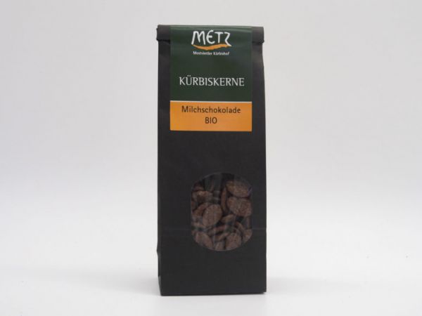 Kürbiskerne mit Milchschokolade