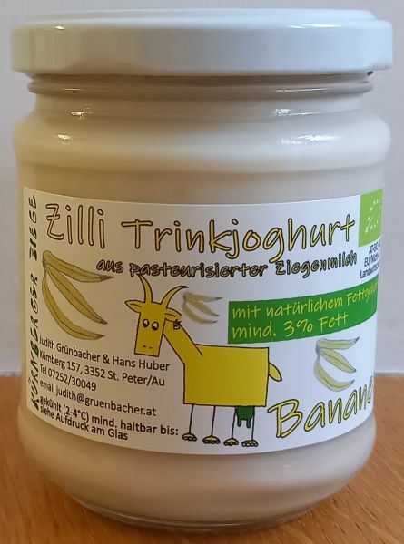 Trinkjoghurt - Zilli Banane