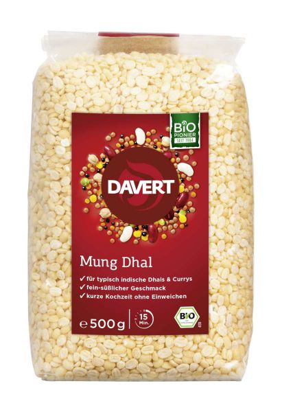 Mung Dal - geschälte Mungbohnen
