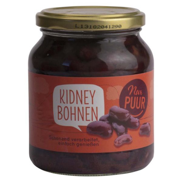 Kidney Bohnen im Glas