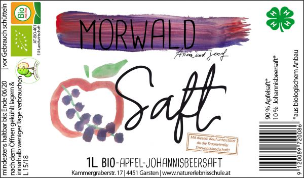 Apfel-Johannisbeersaft