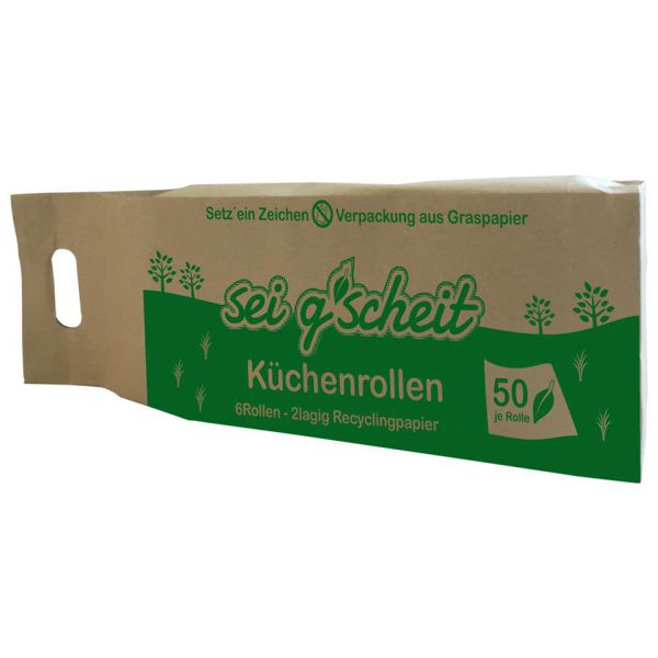 Küchenrolle Recycling 2lg.6 Rollen