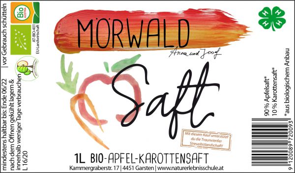 Apfel-Karottensaft