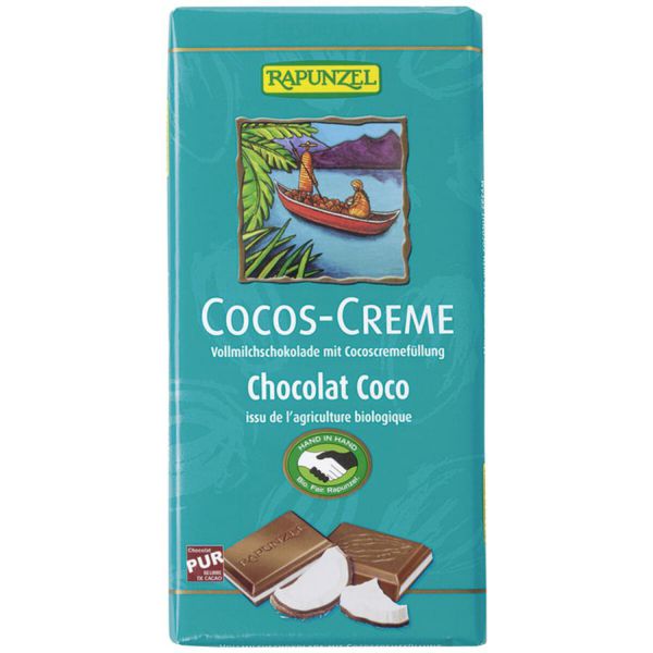 Cocos-Creme Schokolade