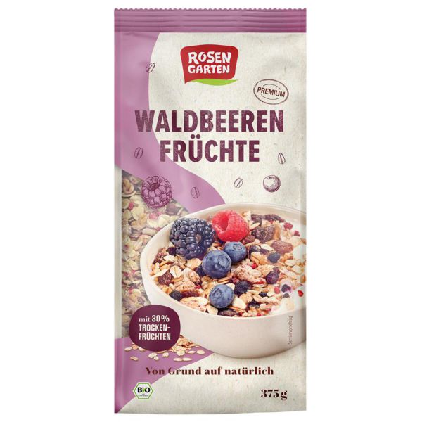 Waldbeeren Früchte Müsli