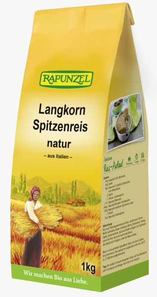 Langkornreis natur (aus Italien)