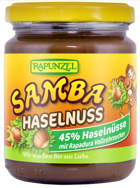 Nussmus Samba Haselnuss